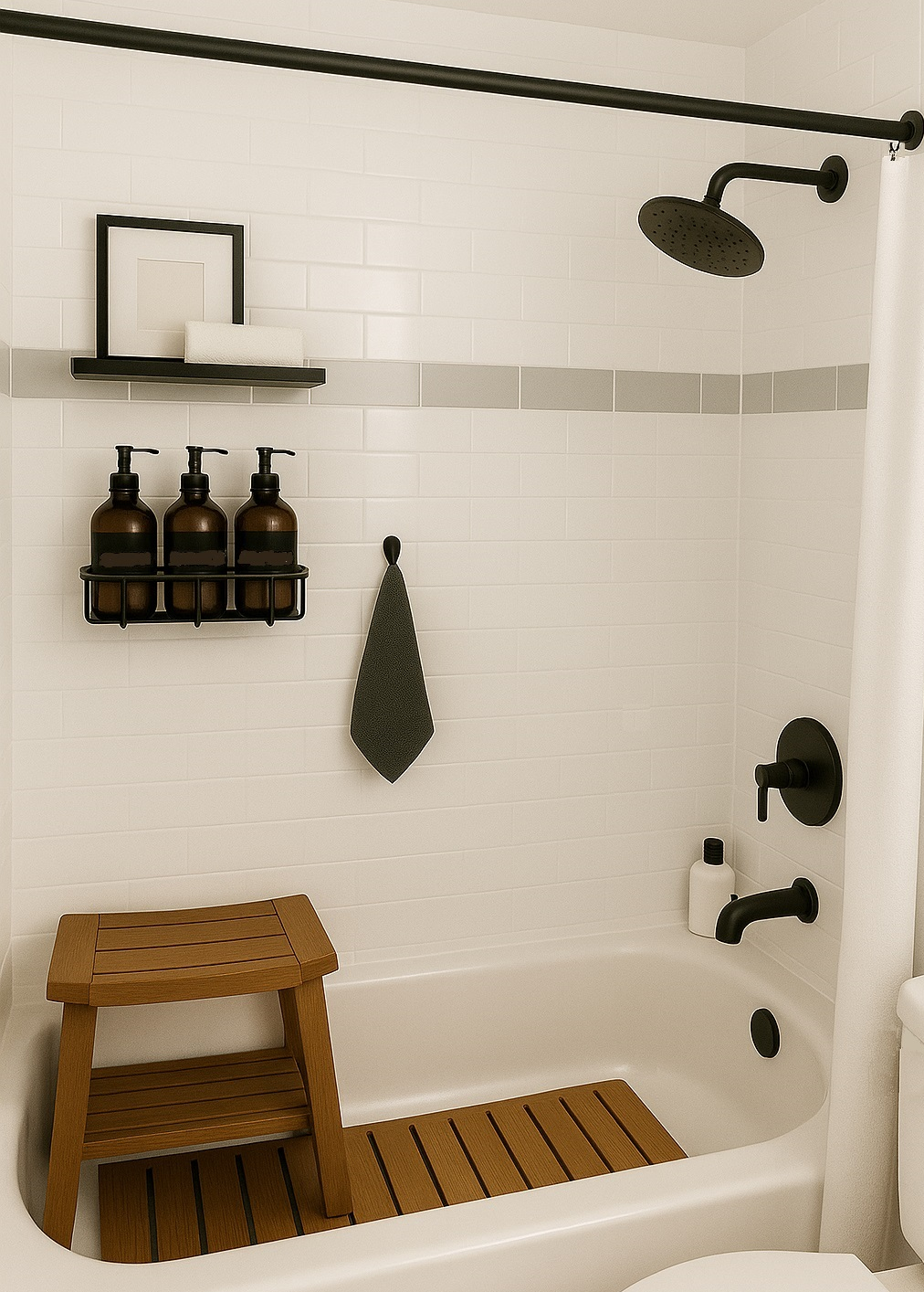 Bathroom after